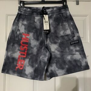 Reason Brand Gray and Red Hustler Shorts (Size  Small New)